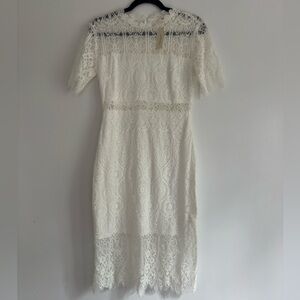 Miami White Lace Blouse